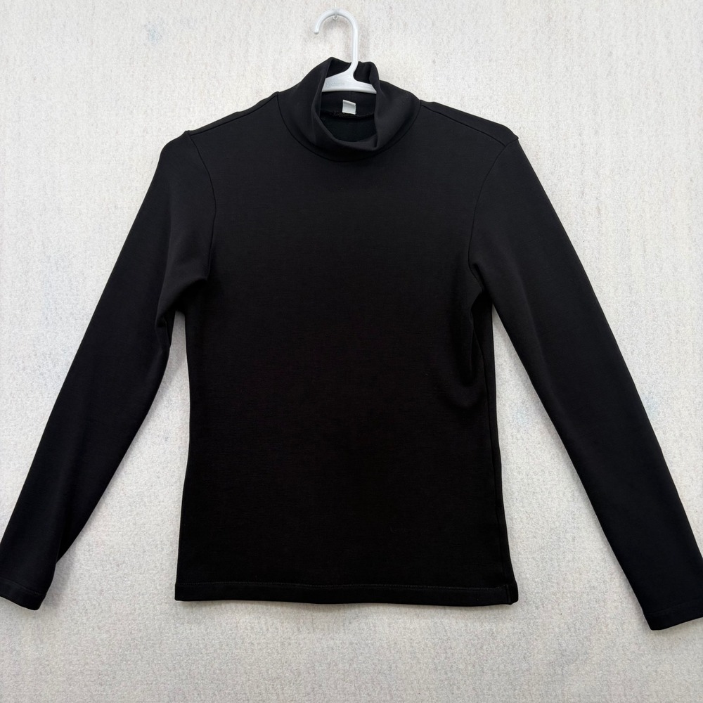 Uniqlo Heattech Ultra Warm Turtleneck Top Black XS 271-450739 Thermal Layer